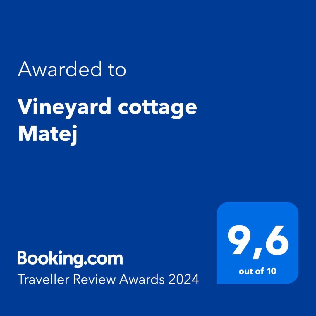 Vineyard Cottage Matej 트레브네 지방 자치제 외부 사진